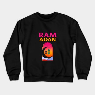 RAMADAN, Holy Month, Beautiful Gift For A Muslim Person Crewneck Sweatshirt